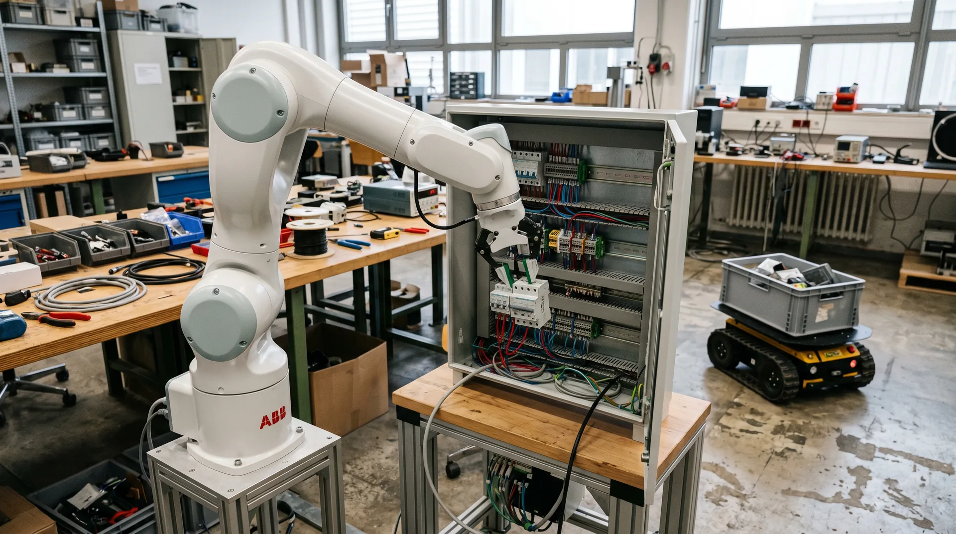 Construction robotics hackathon in Aachen